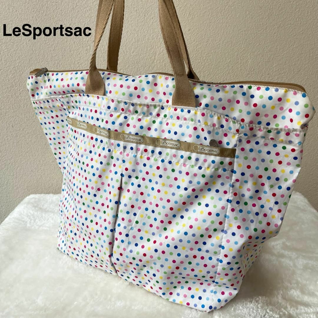 LeSportsac(レスポートサック)のレア✨LeSportsac レスポートサック セミショルダーバッグ/トートバッグ レディースのバッグ(ショルダーバッグ)の商品写真