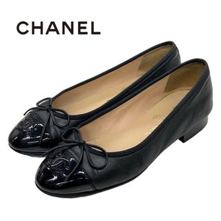 CHANEL   シャネル .5 .5 パンプス カメリア フラット シューズ