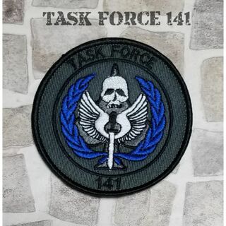 Tsk Force141　ワッペン　色ブルー(個人装備)