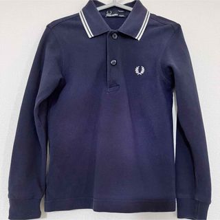 フレッドペリー(FRED PERRY)のフレッドペリー　ネイビー　ポロシャツ　長袖　(Tシャツ/カットソー)