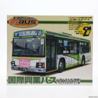 R/Cバスシリーズ No.03 1/32 いすず エルガ 路線 KL-LV834 L1型 国際興業バス(グリーン×ライトグリーン×ホワイト)  27MHz仕様 ラジコン(0076378) スカイネット(アオシマ)