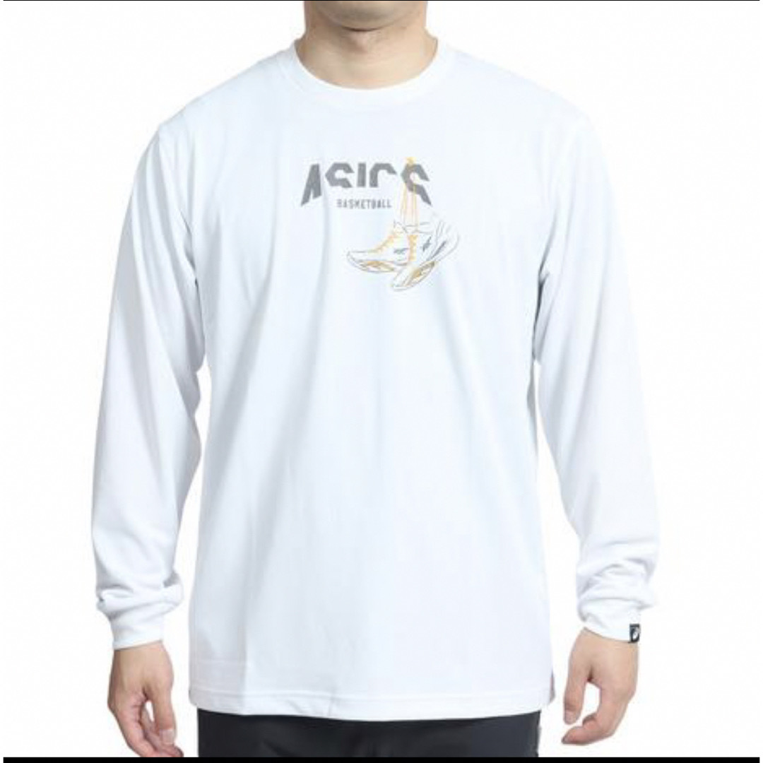 asics(アシックス)の新品　アシックス（ASICS） バスケットボールウェア ドライプリント長袖シャツ スポーツ/アウトドアのスポーツ/アウトドア その他(バスケットボール)の商品写真