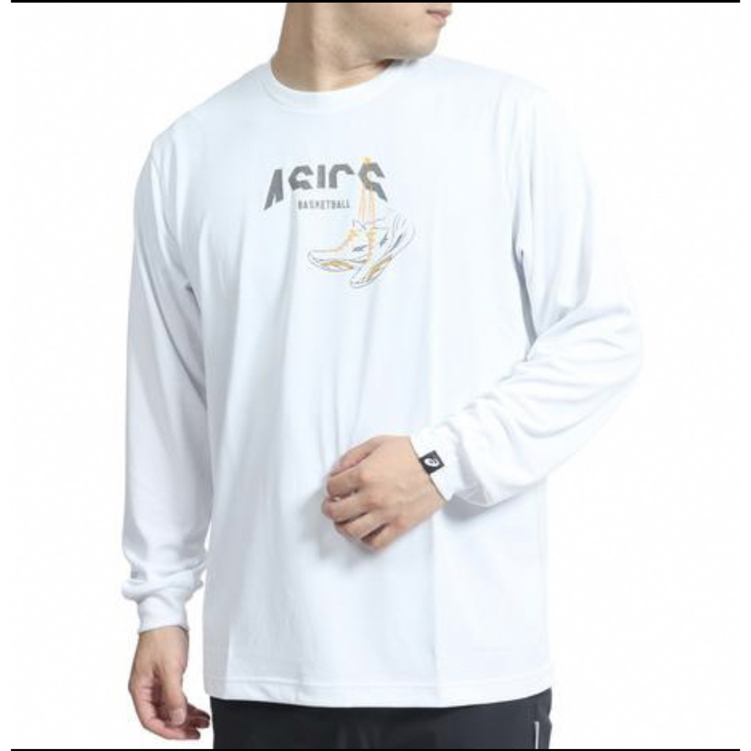 asics(アシックス)の新品　アシックス（ASICS） バスケットボールウェア ドライプリント長袖シャツ スポーツ/アウトドアのスポーツ/アウトドア その他(バスケットボール)の商品写真