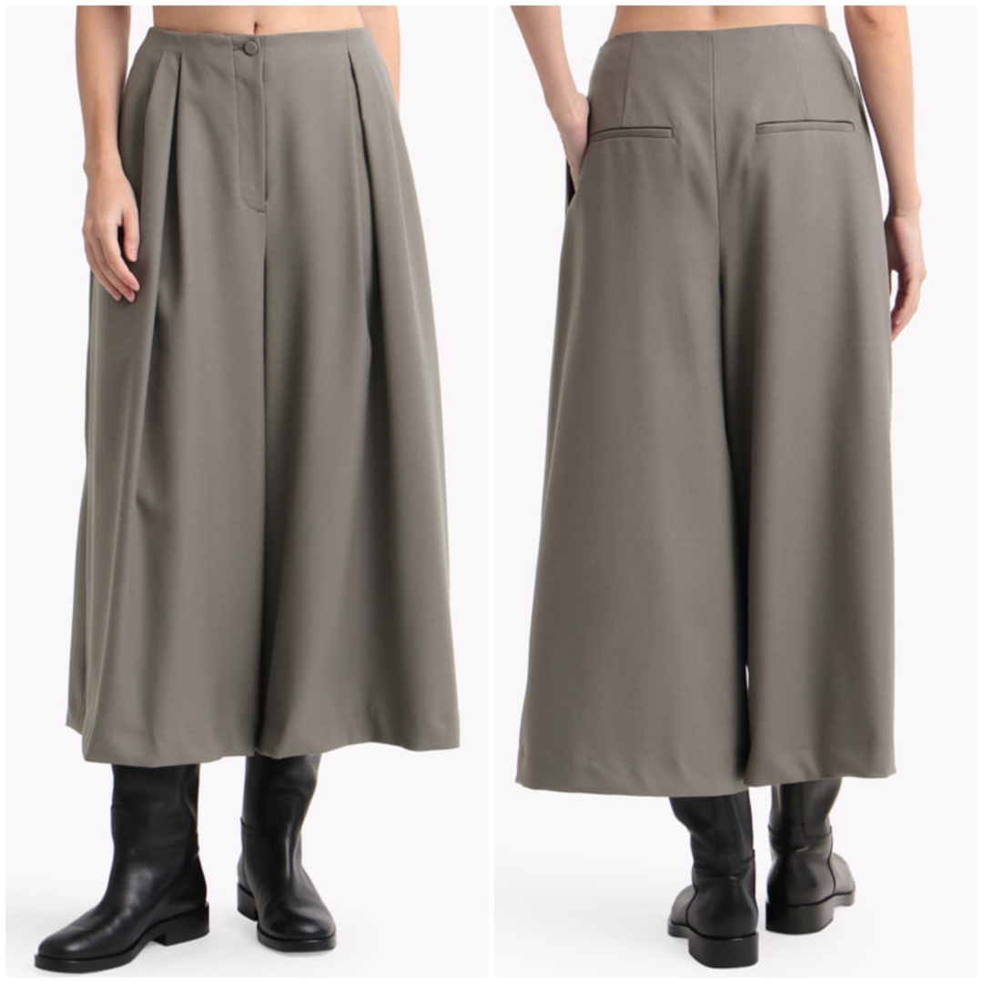 Theory luxe - theory luxe 22AW New Saxonyワイドフレアパンツ 36の