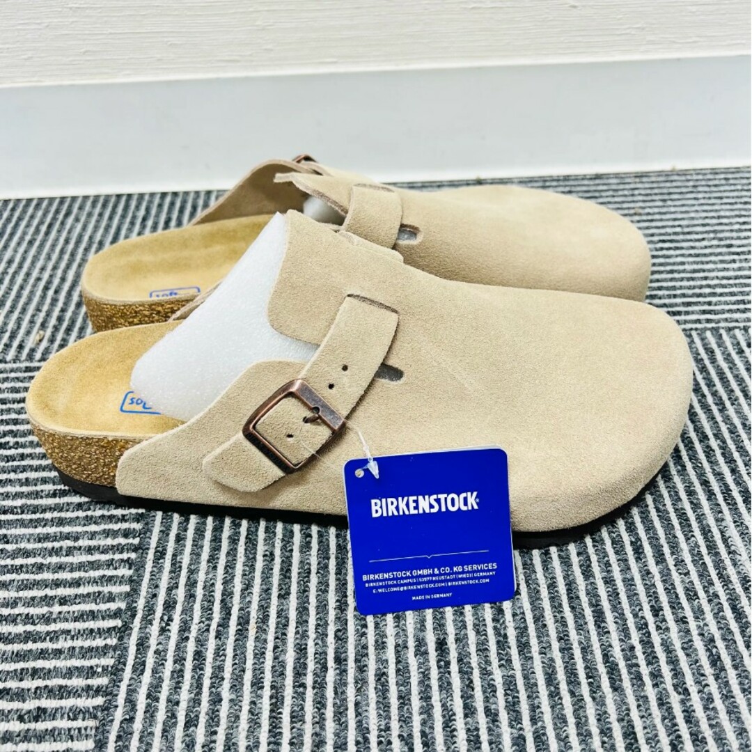 新品  BIRKENSTOCK ビルケンシュトック Boston/ボストン 砂色