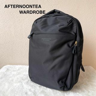 アフタヌーンティー(AfternoonTea)の美品✨AFTERNOONTEA アフタヌーンティーバックパックリュックブラック黒(リュック/バックパック)