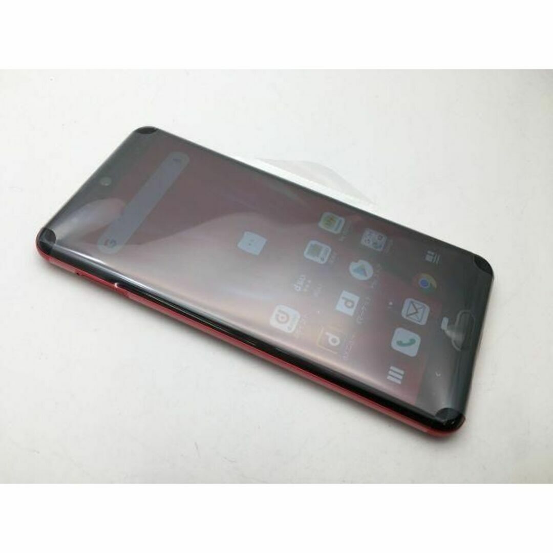 SHARP(シャープ)の◆SIMフリー docomo AQUOS R3 SH-04Lレッド◆新品未使用◆ スマホ/家電/カメラのスマートフォン/携帯電話(スマートフォン本体)の商品写真