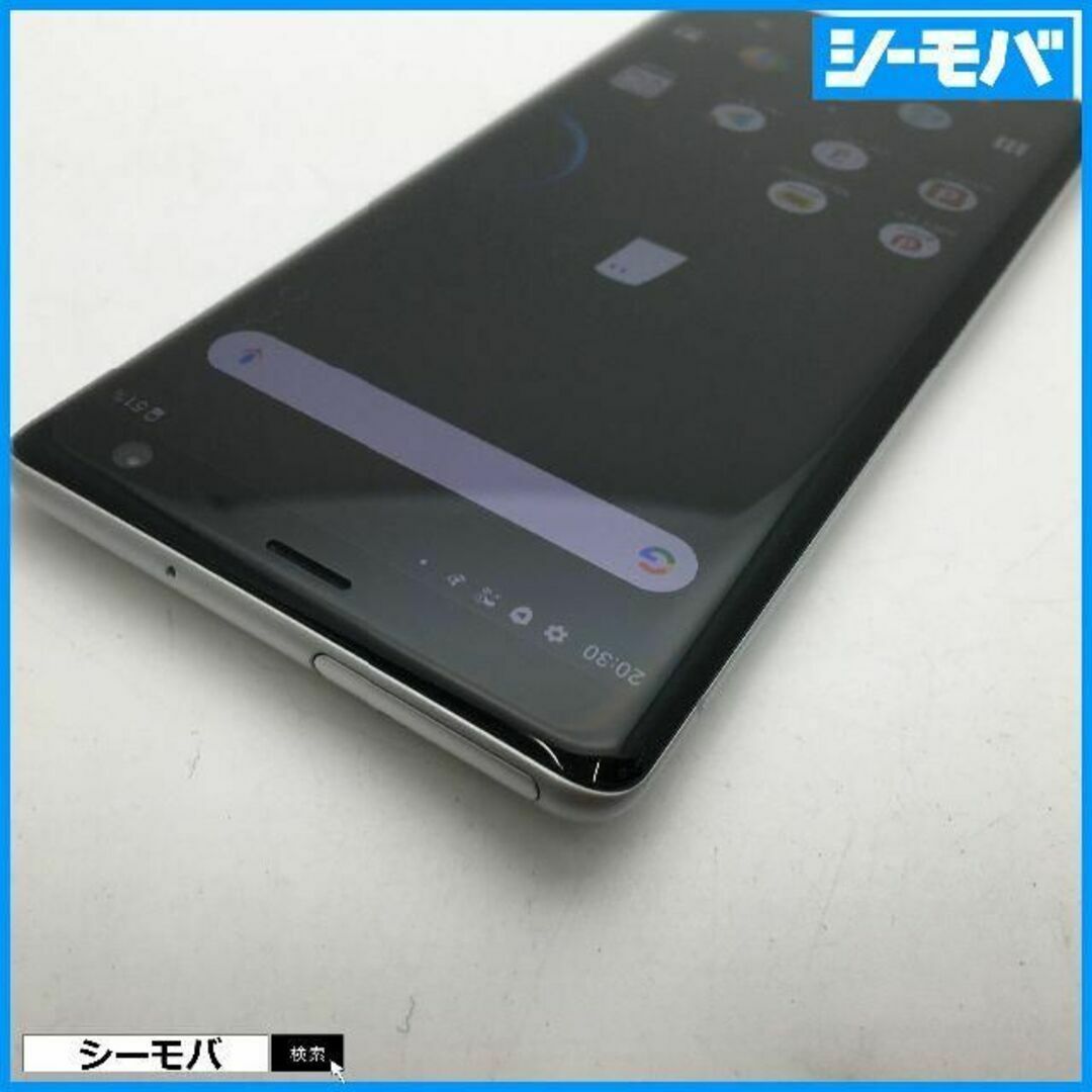 ◆SIMフリー美品docomo Xperia XZ3 SO-01Lホワイト432