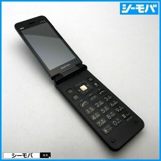 キョウセラ(京セラ)の699 ガラケー GRATINA KYF39 良品 au ブラック(携帯電話本体)