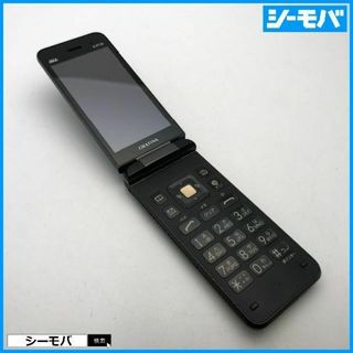 キョウセラ(京セラ)の760 ガラケー GRATINA KYF39 美品 au ブラック(携帯電話本体)