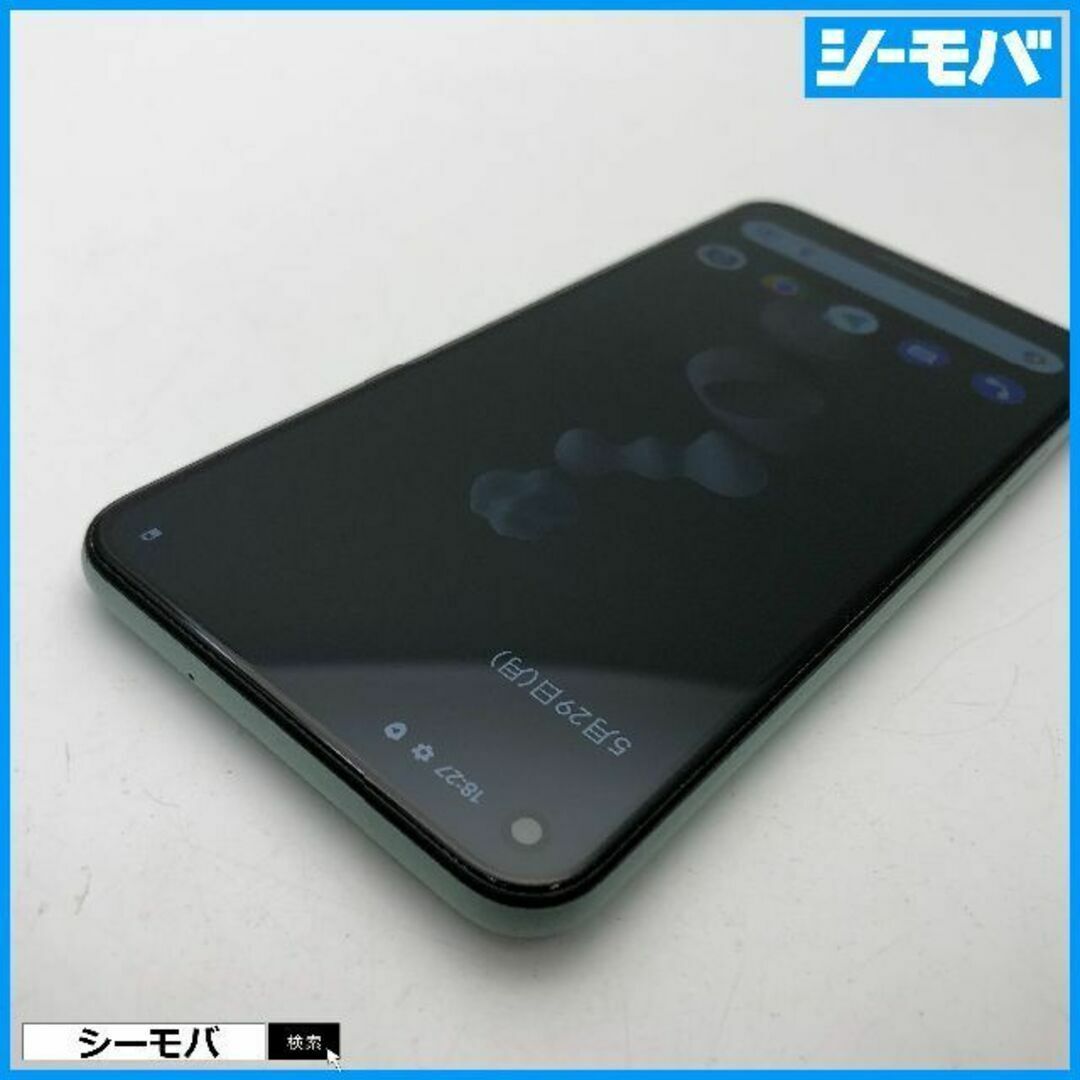 特記事項822 SIMフリー Google Pixel 5 128GB グリーン美品