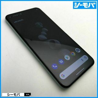 グーグル(Google)の845 SIMフリー Google Pixel 5 128GB グリーン中古(スマートフォン本体)