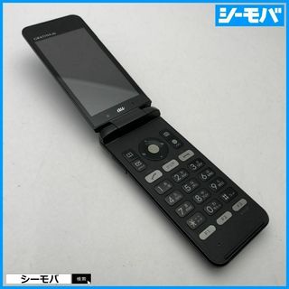 キョウセラ(京セラ)の941 GRATINA 4G KYF31 中古 auガラケー ブラック(携帯電話本体)