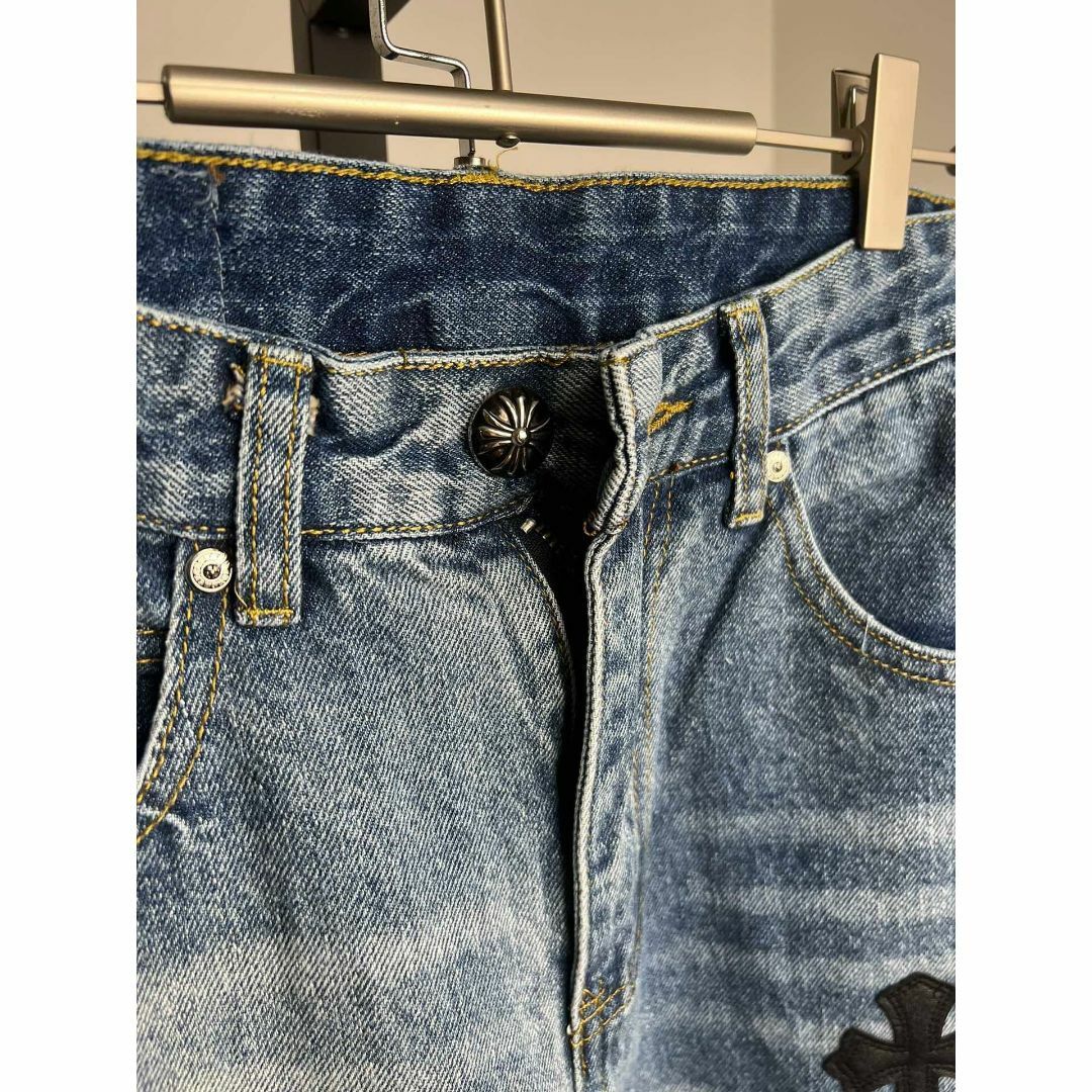 Chromeheartsメンズ ジーンズ 34サイズ カジュアル デニム パンツの