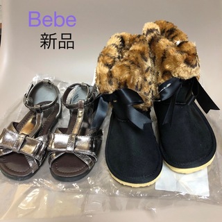 ベベ(BeBe)の☆新品☆Bebe 靴　2足(ブーツ)