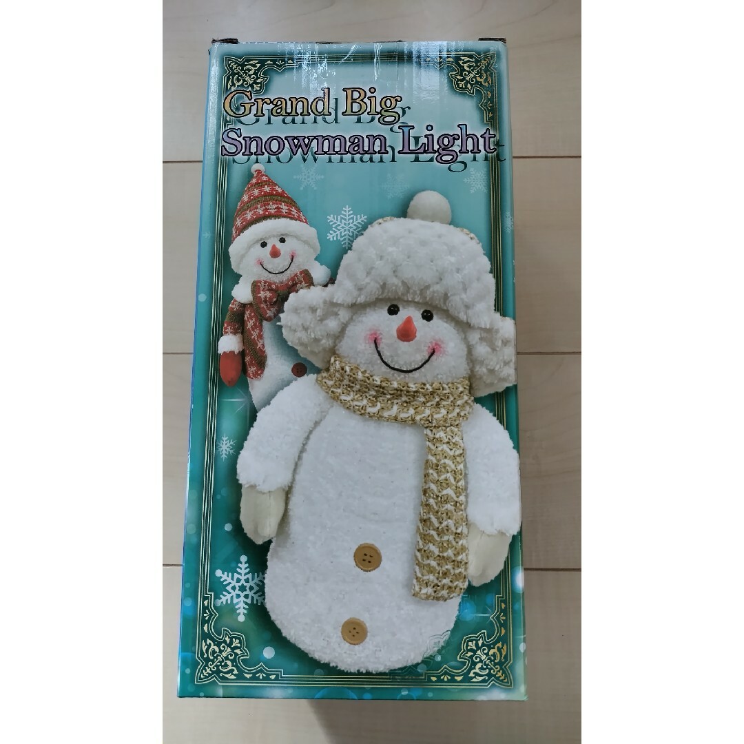 Grand Big Snowman Light　スノーマンライト　未開封　飾り インテリア/住まい/日用品のインテリア小物(その他)の商品写真