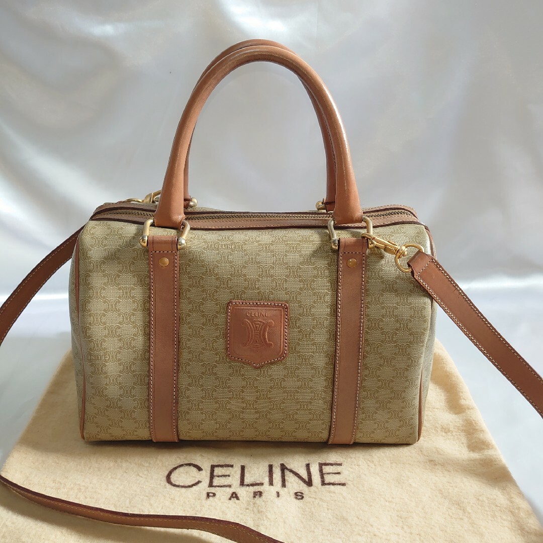 バッグCELINE マカダム柄 ハンドバッグ