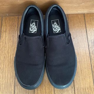 ヴァンズ(VANS)のスリッポン VANS ヴァンズ スリッポン V98CLA M.BLACK(スリッポン/モカシン)