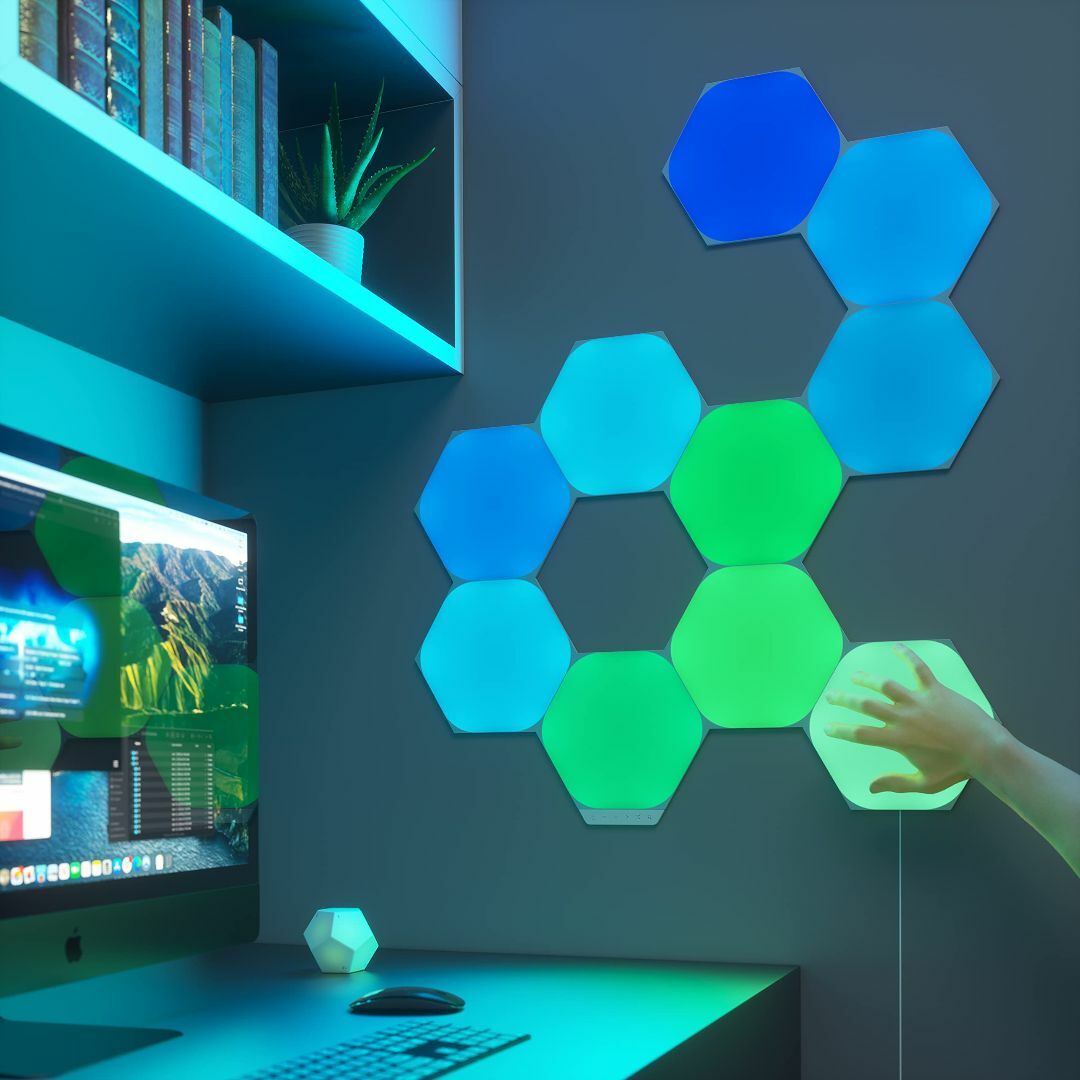 Nanoleaf(ナノリーフ) Shapes Hexagon (シェイプス ヘキ