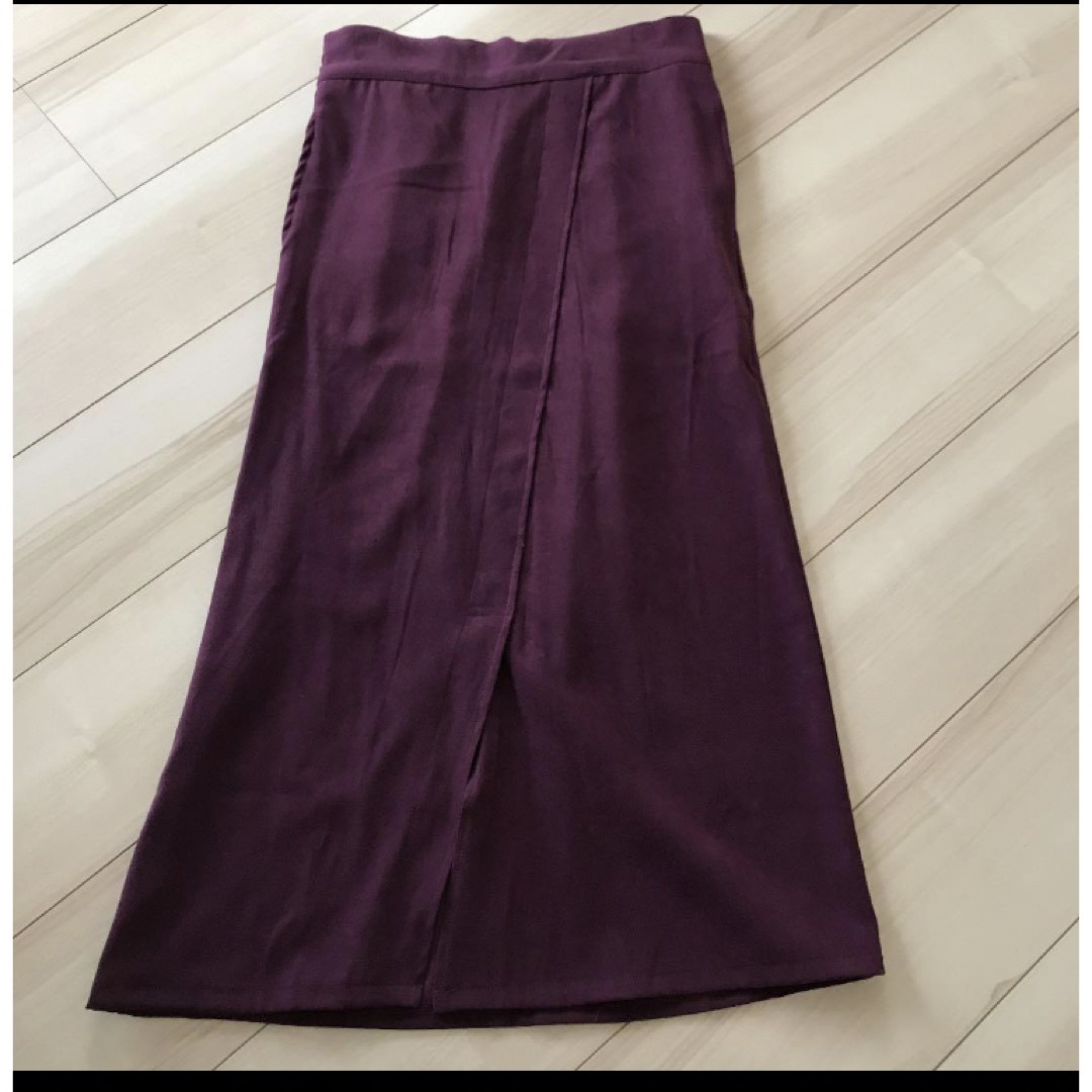 Pierrot (ピエロ)のピーチスキンタイトスカート レディースのスカート(ロングスカート)の商品写真
