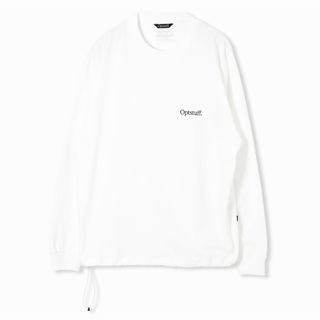 新品未使用Optstuff DRAWSTRING T-SHIRT(WHITE)