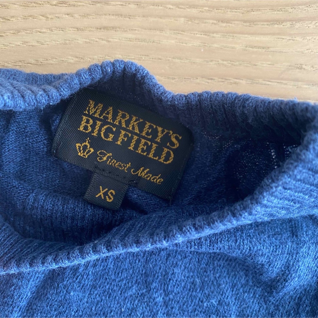 MARKEY'S(マーキーズ)の【美品】マーキーズ MARKEY’S ニット 薄手 ベビー キッズ/ベビー/マタニティのベビー服(~85cm)(ニット/セーター)の商品写真