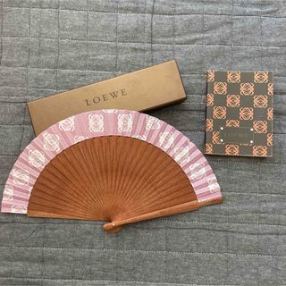 ロエベ(LOEWE)のLOEWE ロエベ 扇子 箱付き ノート メモ帳 セット(その他)