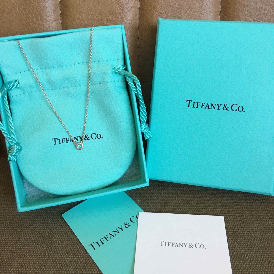 ★超破格セール★ 新品未使用　Tiffany アクアマリン　シルバーネックレス