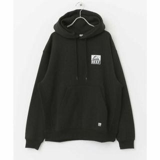 サニーレーベル(Sonny Label)の【BLACK】REEF SQUARE LOGO HOODIE(パーカー)