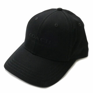 COACH - コーチ COACH 美品 F86475 レザー 切替え キャップ 帽子 0/Sの