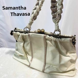 サマンサタバサ(Samantha Thavasa)のレア✨Samantha Thavasaサマンサタバサセミショルダーバッグホワイト(ショルダーバッグ)