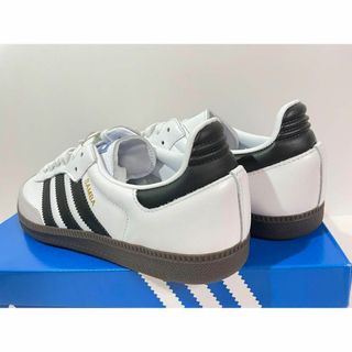 新品　adidas samba adv  25cm ホワイト 白　サンバ　④