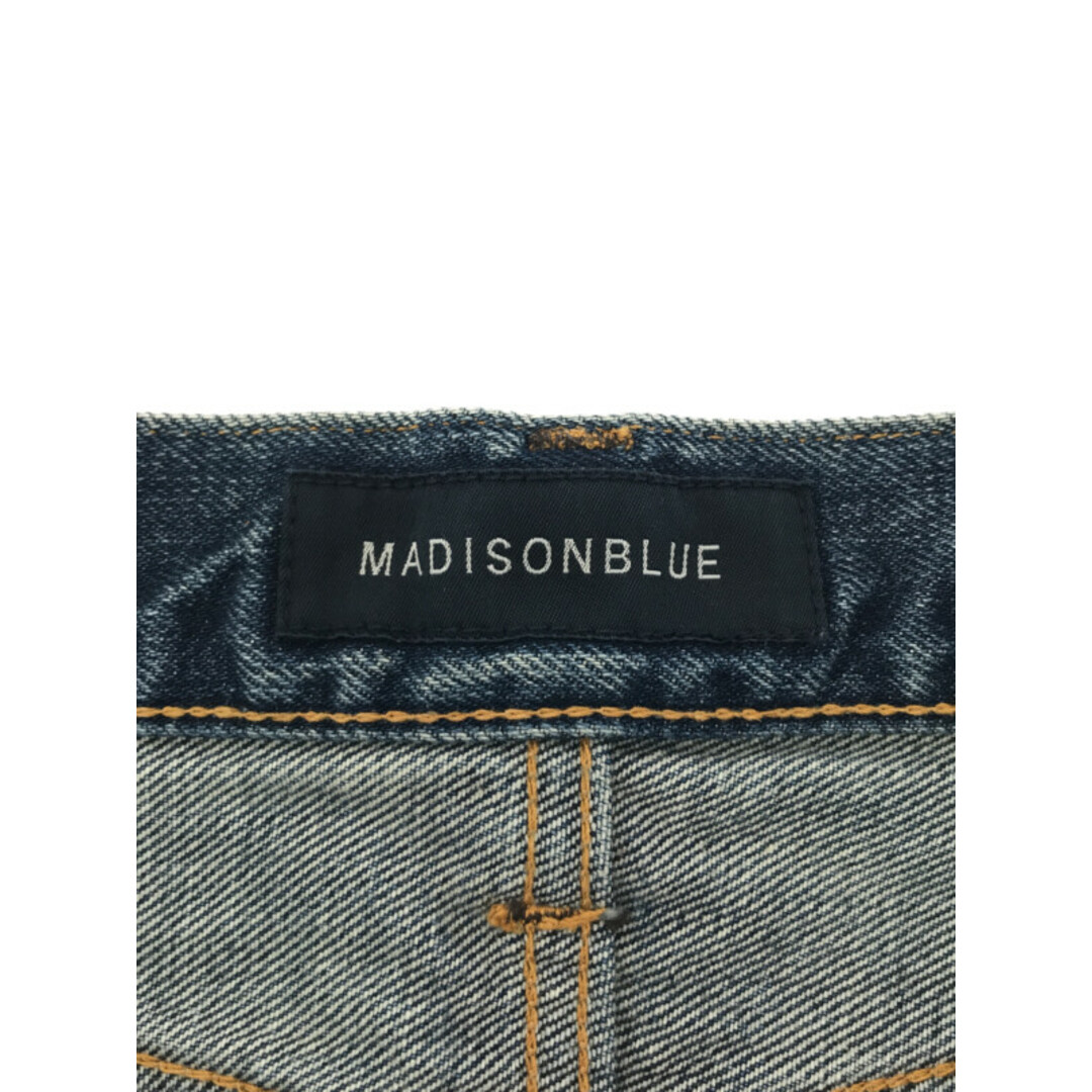 MADISONBLUE(マディソンブルー)のMADISON BLUE マディソンブルー 21AW ボーイフレンドデニムパンツ インディゴ XS レディースのパンツ(デニム/ジーンズ)の商品写真