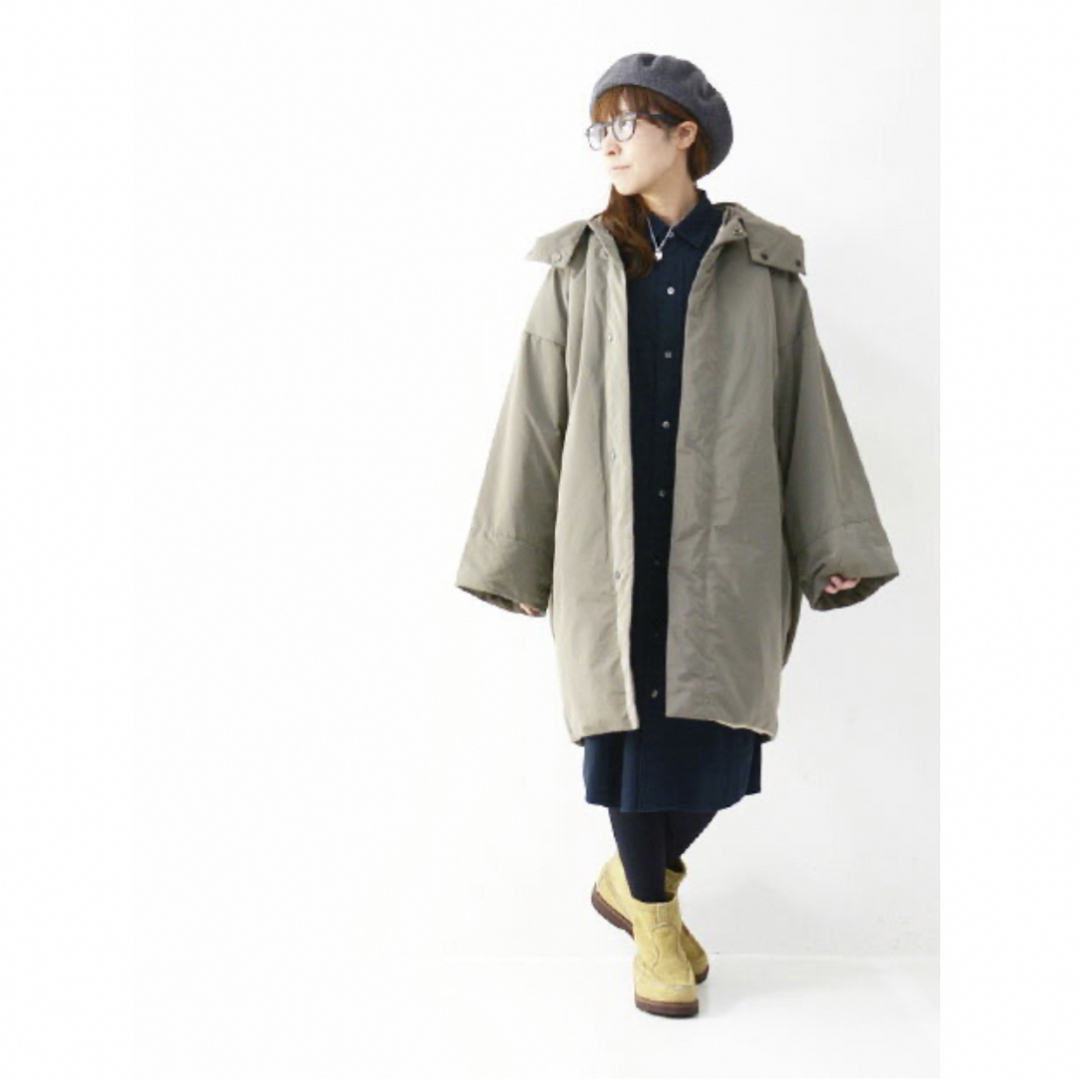 GYMPHLEX - 美品☆ジムフレックス フード ロング ダウン GYMPHLEX - 美品☆ジムフレックス フード ロング ダウン
