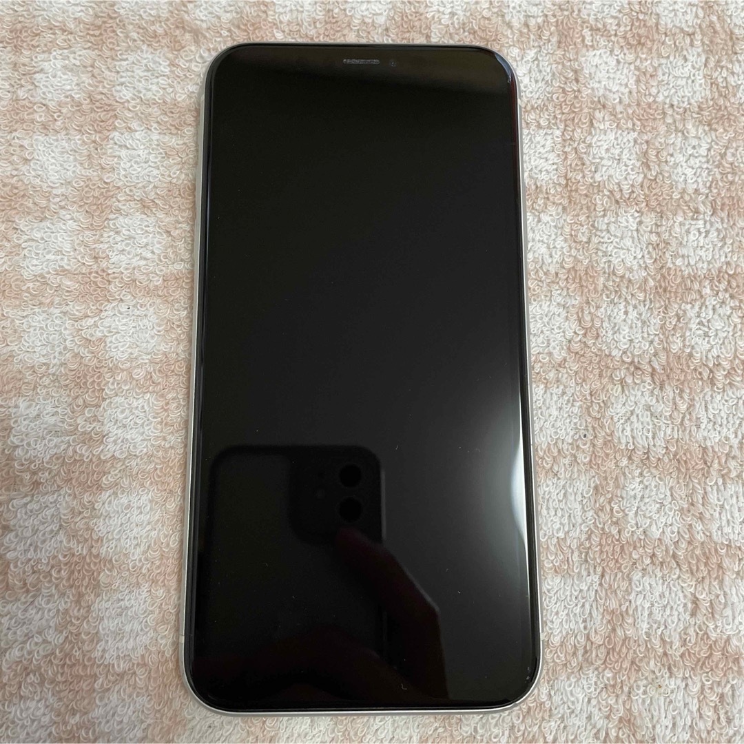 【美品】Apple iPhoneXR 128GB ホワイト