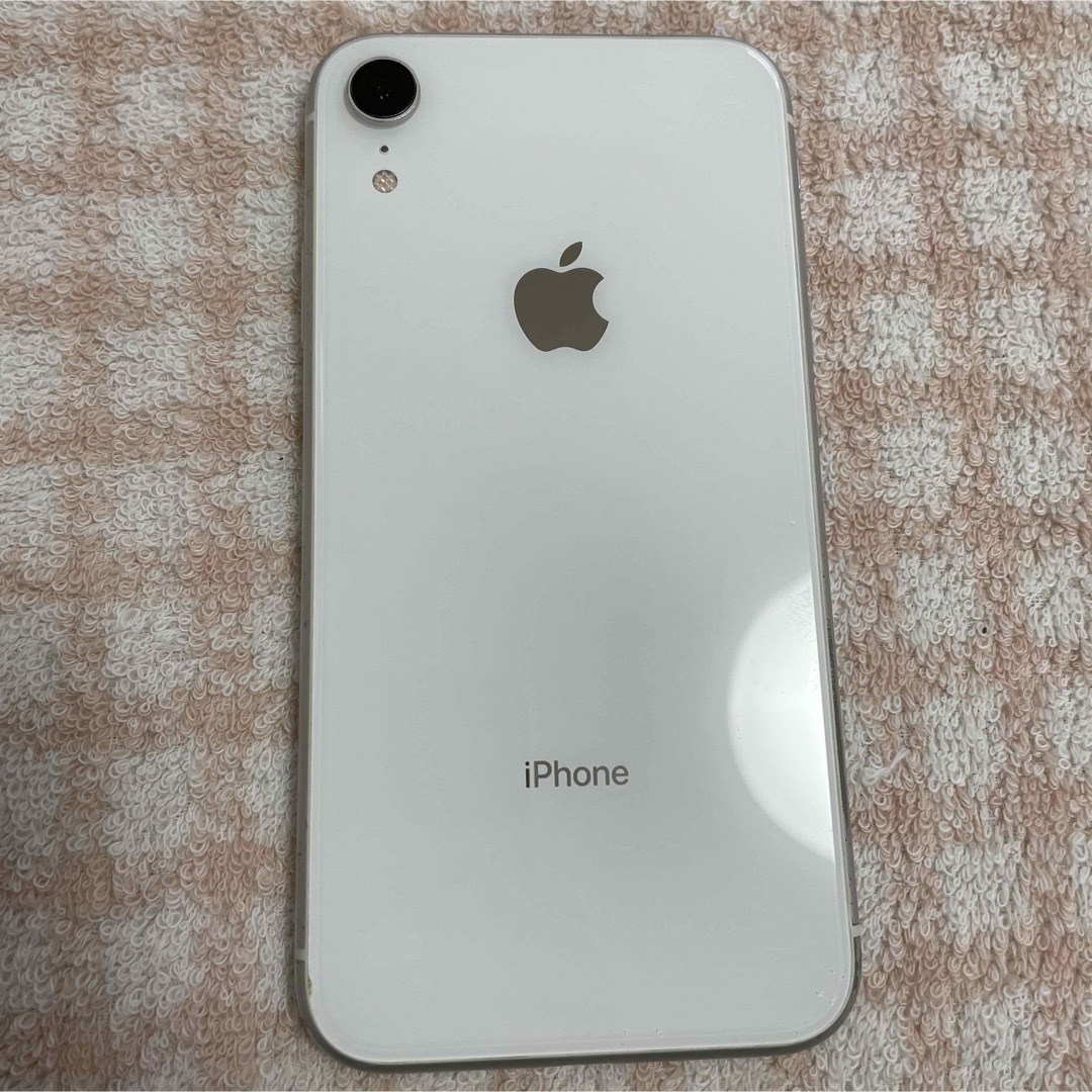 iPhoneXR 128GB ホワイト　白　スマートフォン　AppleiPhone