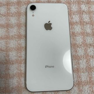 アイフォーン(iPhone)のiPhoneXR 128GB ホワイト　白　スマートフォン　Apple(スマートフォン本体)