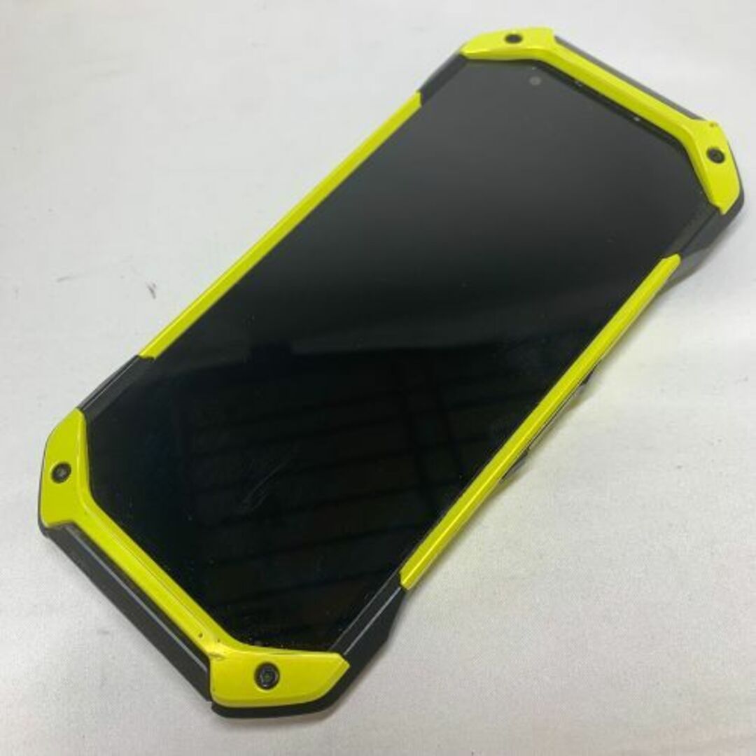 スマホ/家電/カメラ【品】TORQUE 5G au   KYG01 イエロー