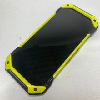 キョウセラ(京セラ)の【中古品】TORQUE 5G au   KYG01 イエロー (スマートフォン本体)