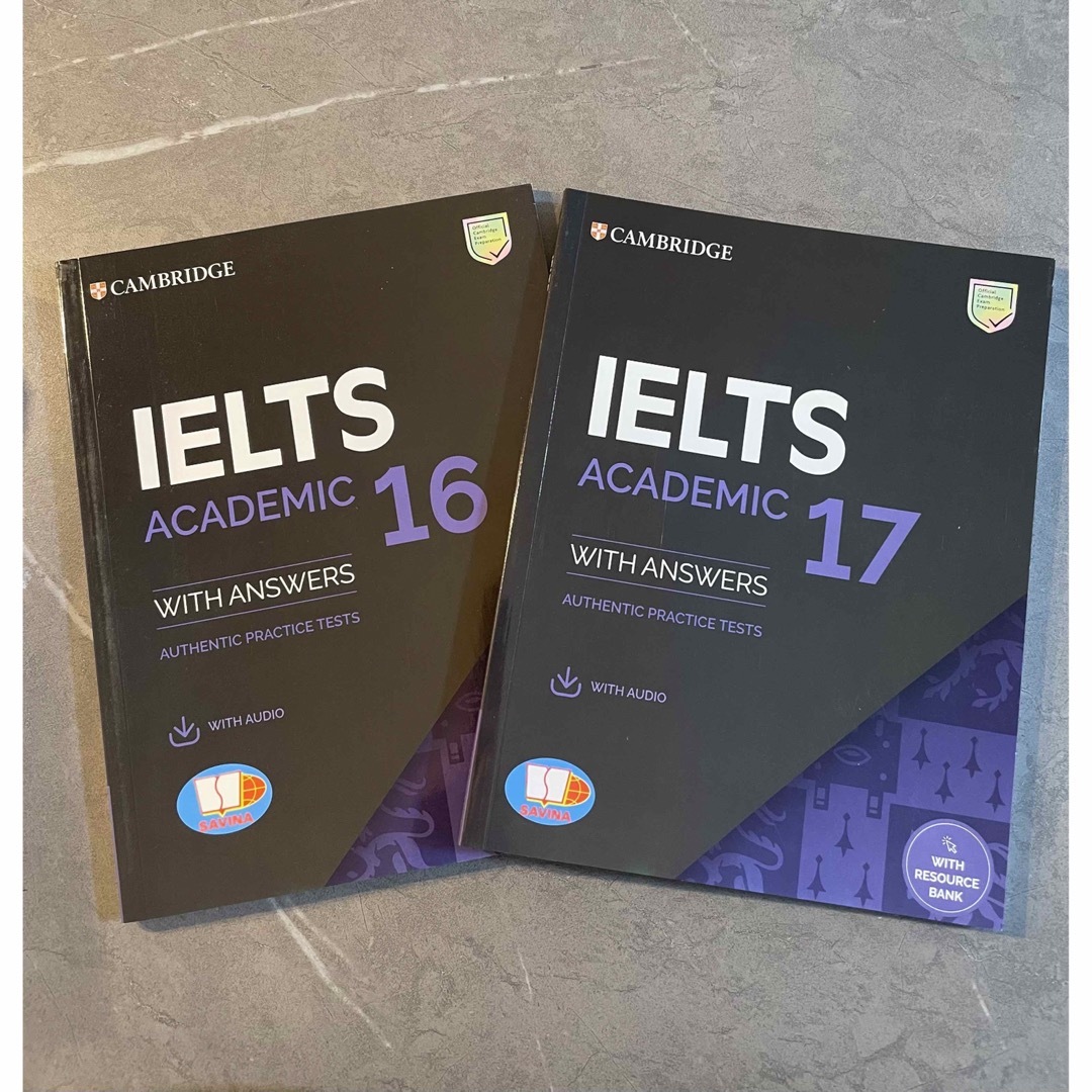 IELTS 16 17 ACADEMIC with Answers 新品、未使用