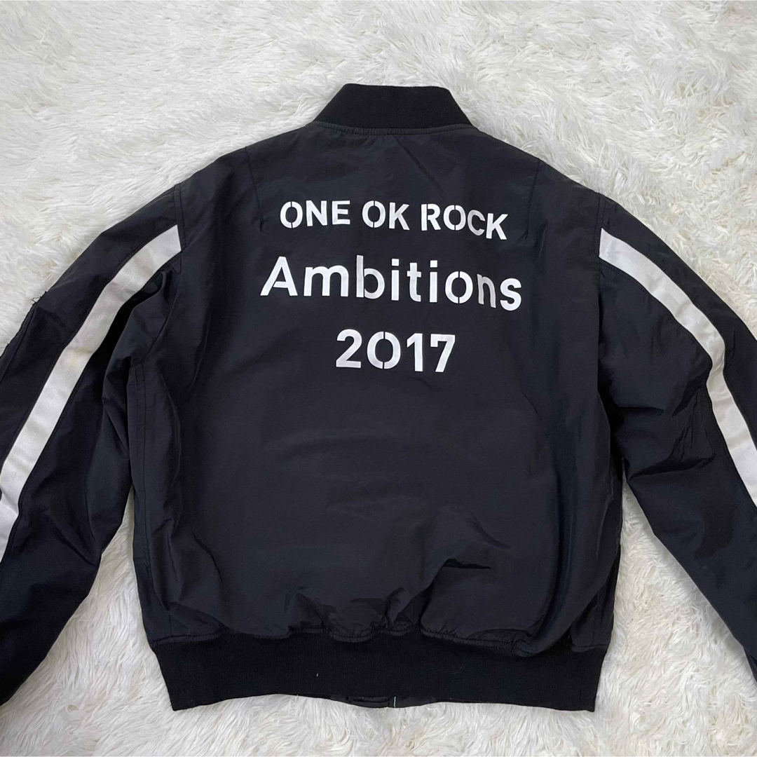 完売品　ONE OK ROCK Ambitions2017 MA-1 Sサイズ | フリマアプリ ラクマ