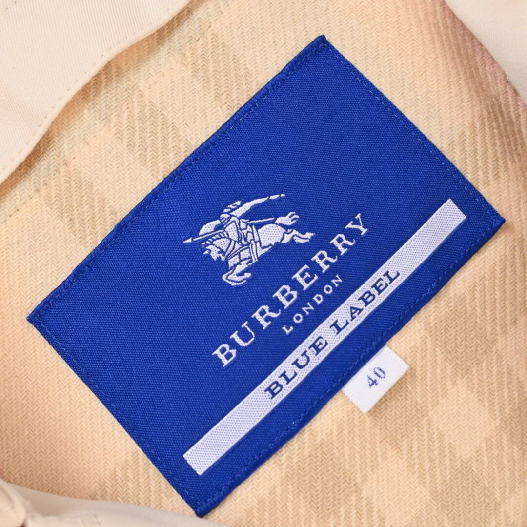 BURBERRY BLUE LABEL(バーバリーブルーレーベル)のBURBERRY BLUE LABEL トレンチコート レディースのジャケット/アウター(トレンチコート)の商品写真