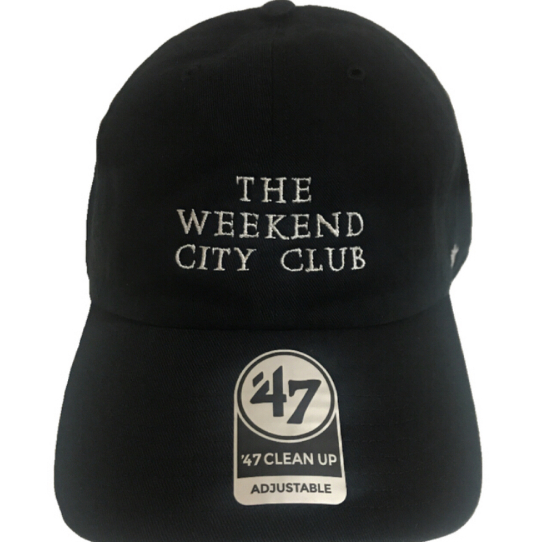 THE WEEKEND CITY CLUB ブラック　NEAT キャップ　帽子