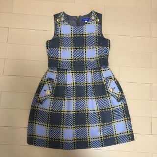 バーバリー(BURBERRY)のブルーレーベル♡ワンピース(ミニワンピース)