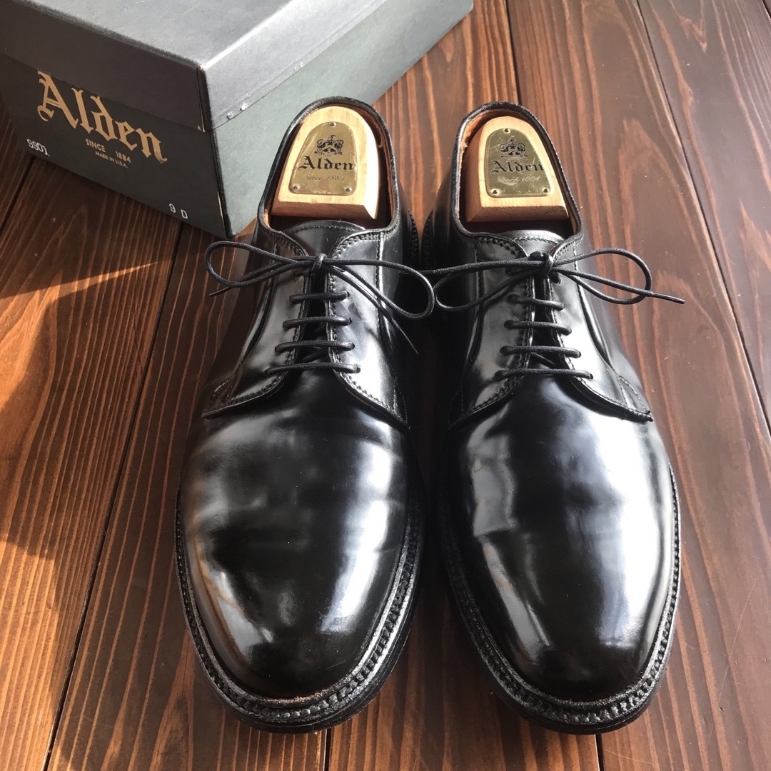 オールデン　9901  美品　7D  ALDEN   コードバン　990