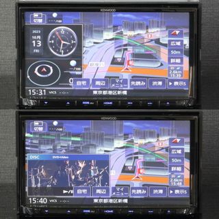 KENWOOD - 地図2023年秋最新版 彩速ナビMDV-L405 地デジ/DVD/CD→SD