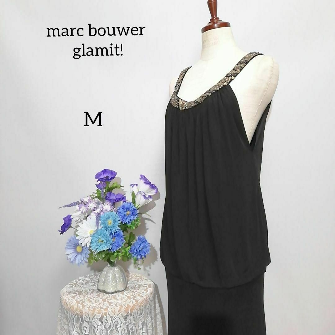 marc bouwer glamit! パーティードレス　Mサイズ　黒系