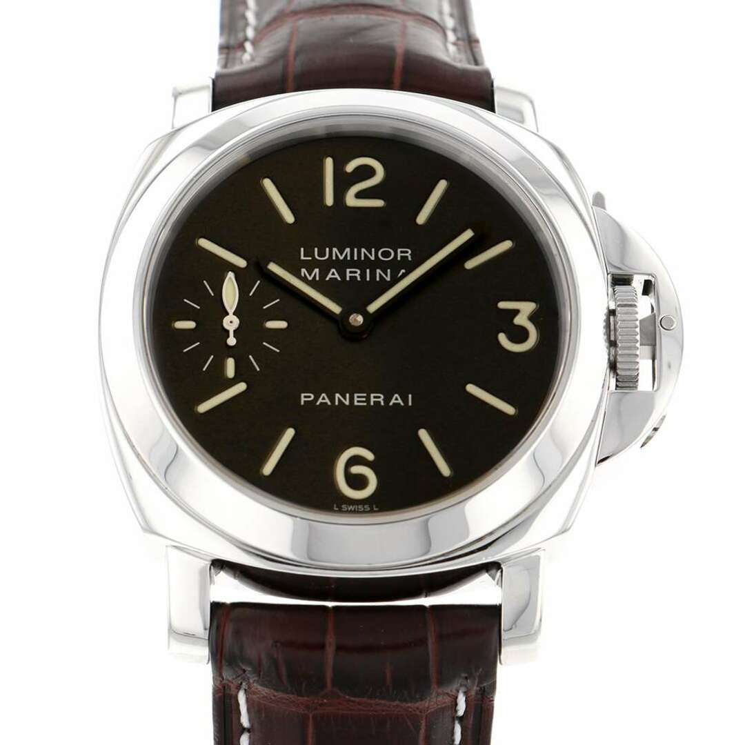 パネライ ルミノール マリーナ PAM00001 PANERAI 腕時計 黒文字盤 メンズ