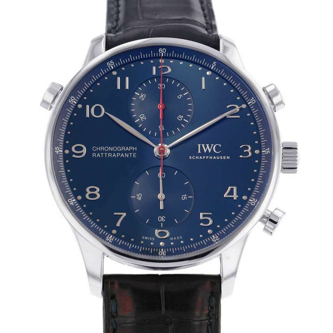 IWC(インターナショナルウォッチカンパニー)のIWC ポルトギーゼ・クロノグラフ・ラトラパンテ ブティック・ミュンヘン IW371217 腕時計 メンズ メンズの時計(腕時計(アナログ))の商品写真