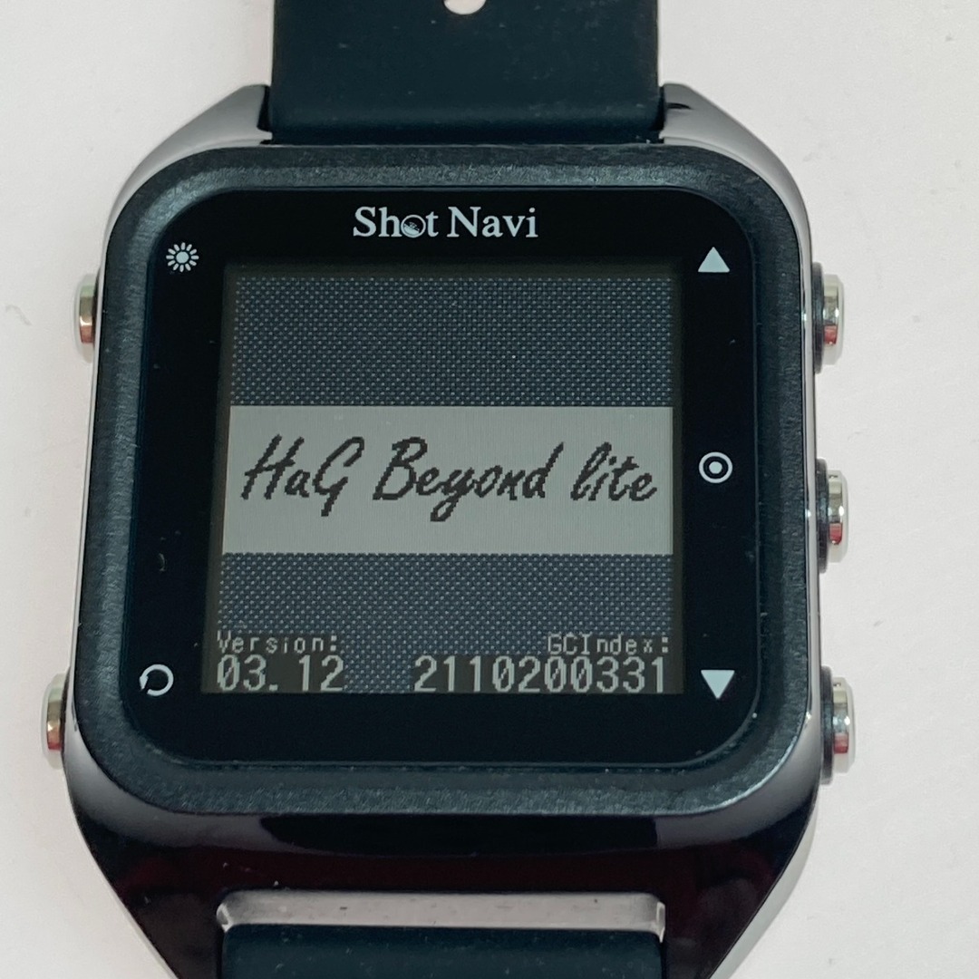 ショットナビ ゴルフ HuG Beyond Lite 腕時計型 GPSナビ SHOT NAVI